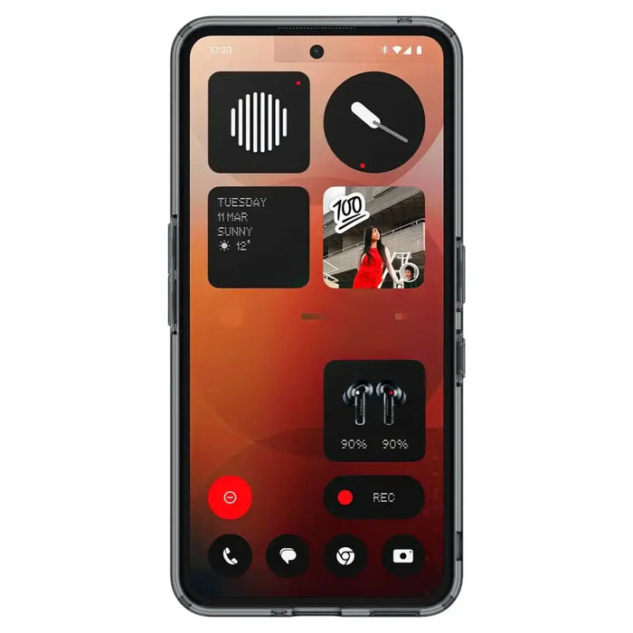 Spigen Ultra Hybrid Case for Nothing Phone 3A - Transparent - Cell phone cases and covers<<<HurtelXML