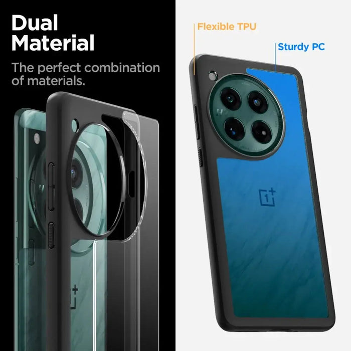 Spigen Ultra Hybrid Case for OnePlus 12 - Matte Black - Cell phone cases and covers<<<HurtelXML