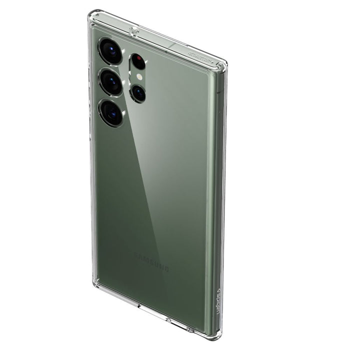 Spigen Ultra Hybrid Case for Samsung Galaxy S23 Ultra - Transparent - Cell phone cases and covers<<<HurtelXML