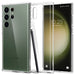 Spigen Ultra Hybrid Case for Samsung Galaxy S23 Ultra - Transparent - Cell phone cases and covers<<<HurtelXML