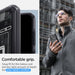Spigen Ultra Hybrid Case for Samsung Galaxy S24 - Dark Gray (Zero One Pattern) - Cell phone cases and covers<<<HurtelXML