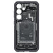 Spigen Ultra Hybrid Case for Samsung Galaxy S24 - Dark Gray (Zero One Pattern) - Cell phone cases and covers<<<HurtelXML