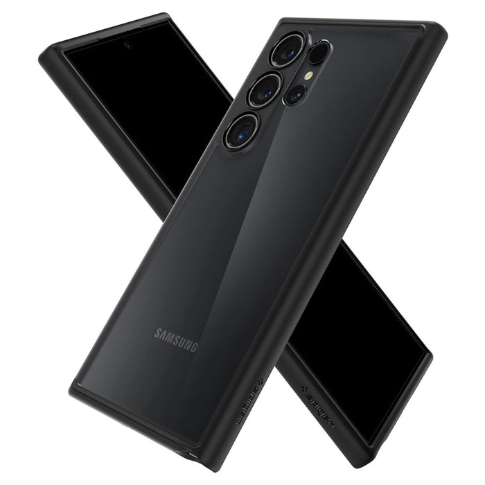 Spigen Ultra Hybrid Case for Samsung Galaxy S24 Ultra - Matte Black - Cell phone cases and covers<<<HurtelXML