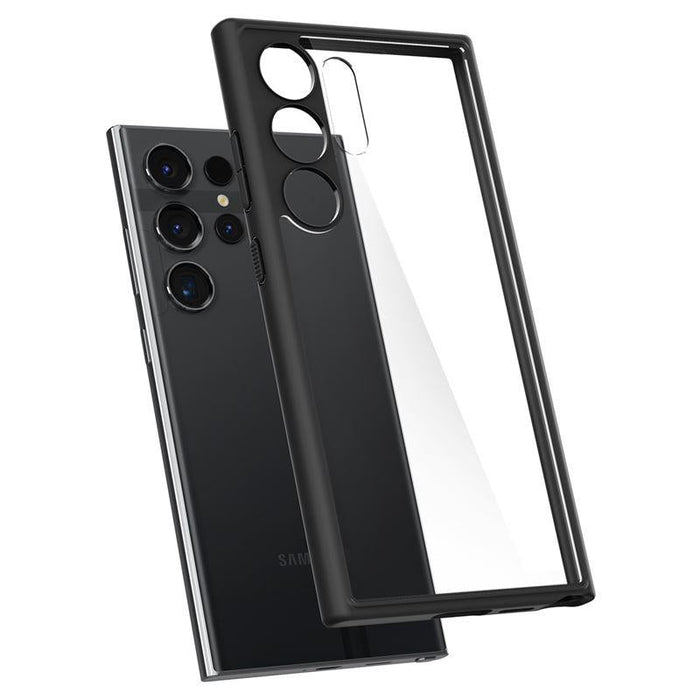 Spigen Ultra Hybrid Case for Samsung Galaxy S24 Ultra - Matte Black - Cell phone cases and covers<<<HurtelXML