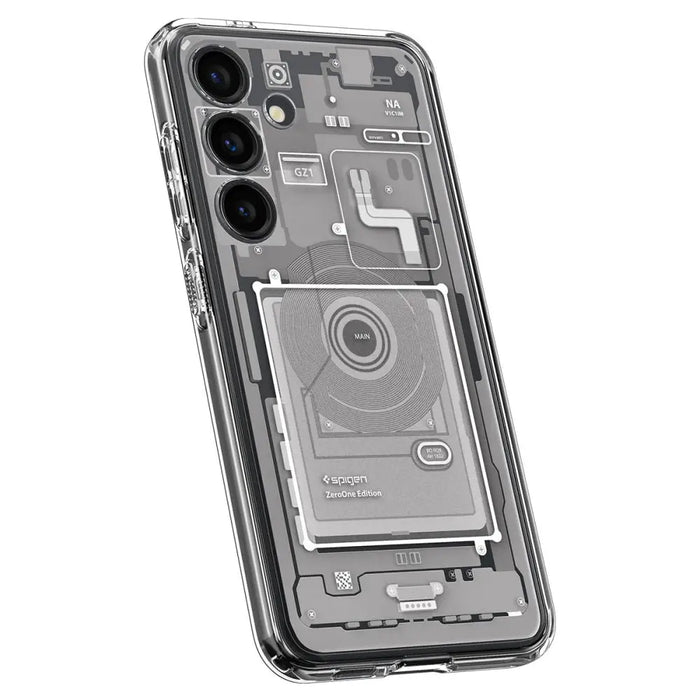 Spigen Ultra Hybrid Case for Samsung Galaxy S24 Zero One - White - Cell phone cases and covers<<<HurtelXML