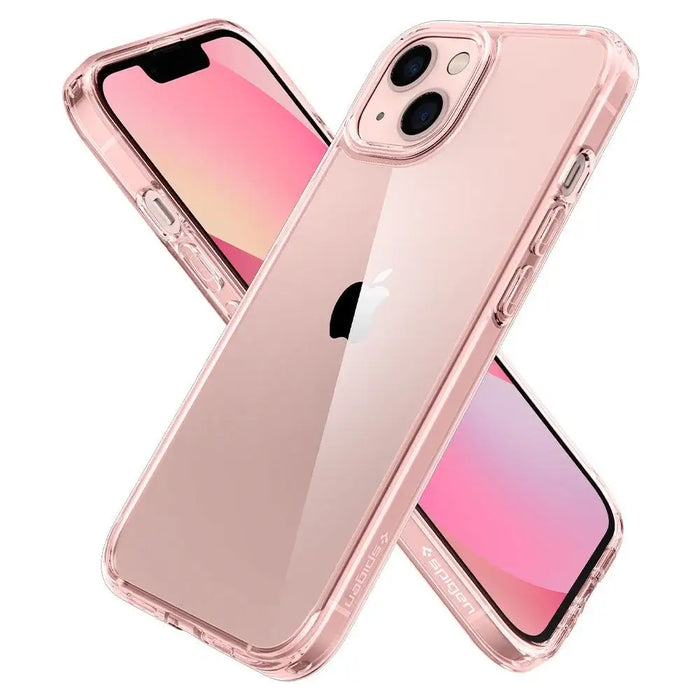 Spigen Ultra Hybrid iPhone 13 Case - Pink/Transparent - Cell phone cases and covers<<<HurtelXML