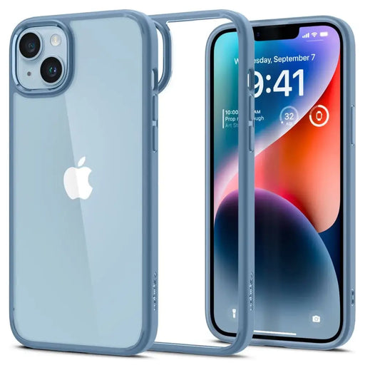 Spigen Ultra Hybrid iPhone 14 Case - Blue - Cell phone cases and covers<<<HurtelXML