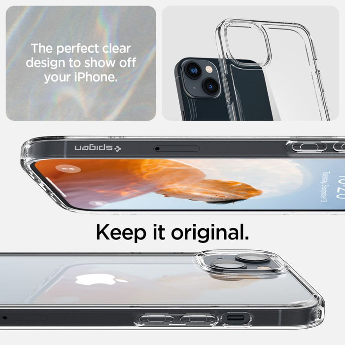Spigen Ultra Hybrid iPhone 14 Case - Clear - Cell phone cases and covers<<<HurtelXML