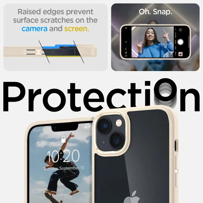 Spigen Ultra Hybrid iPhone 14 Plus Case - Sand - Cell phone cases and covers<<<HurtelXML
