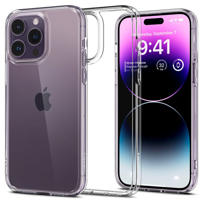 Spigen Ultra Hybrid iPhone 14 Pro Case - Clear - Cell phone cases and covers<<<HurtelXML