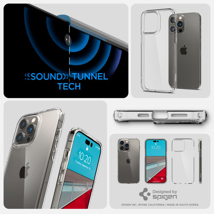 Spigen Ultra Hybrid iPhone 14 Pro Case - Clear - Cell phone cases and covers<<<HurtelXML