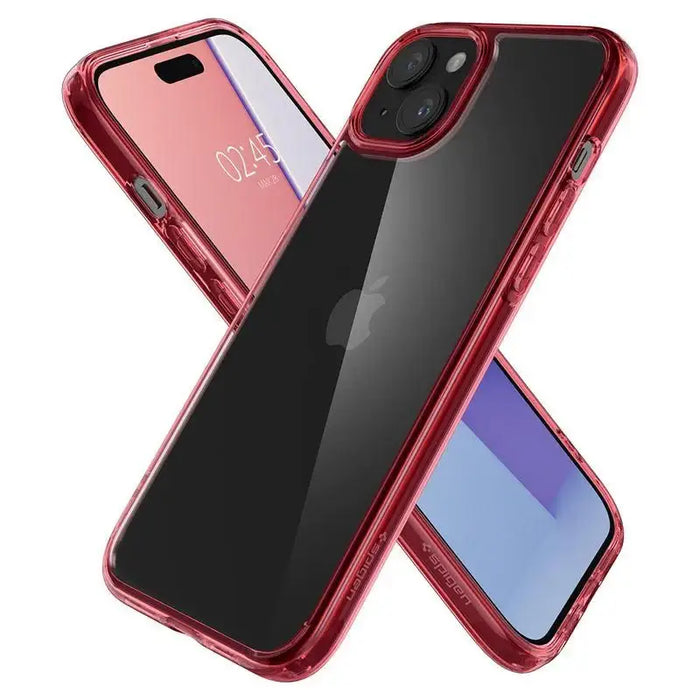 Spigen Ultra Hybrid iPhone 15 Case - Red - Cell phone cases and covers<<<HurtelXML