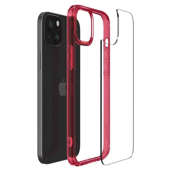 Spigen Ultra Hybrid iPhone 15 Case - Red - Cell phone cases and covers<<<HurtelXML