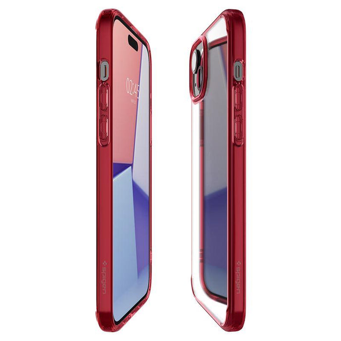 Spigen Ultra Hybrid iPhone 15 Plus Case - Red - Cell phone cases and covers<<<HurtelXML