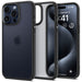 Spigen Ultra Hybrid iPhone 15 Pro Case - Clear Black - Cell phone cases and covers<<<HurtelXML