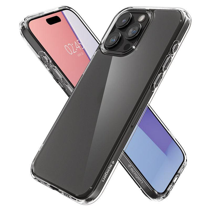 Spigen Ultra Hybrid iPhone 15 Pro Case - Clear Matte - Cell phone cases and covers<<<HurtelXML