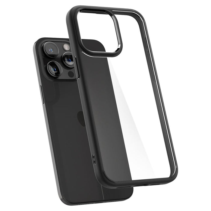 Spigen Ultra Hybrid iPhone 15 Pro Case - Matte Black - Cell phone cases and covers<<<HurtelXML