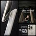 Spigen Ultra Hybrid iPhone 15 Pro Case - Natural Titanium - Cell phone cases and covers<<<HurtelXML