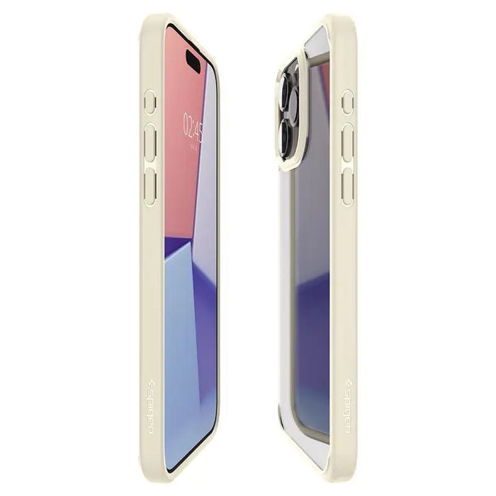 Spigen Ultra Hybrid iPhone 15 Pro Max Case - Beige - Cell phone cases and covers<<<HurtelXML