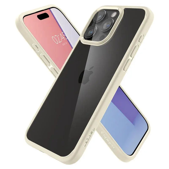 Spigen Ultra Hybrid iPhone 15 Pro Max Case - Beige - Cell phone cases and covers<<<HurtelXML