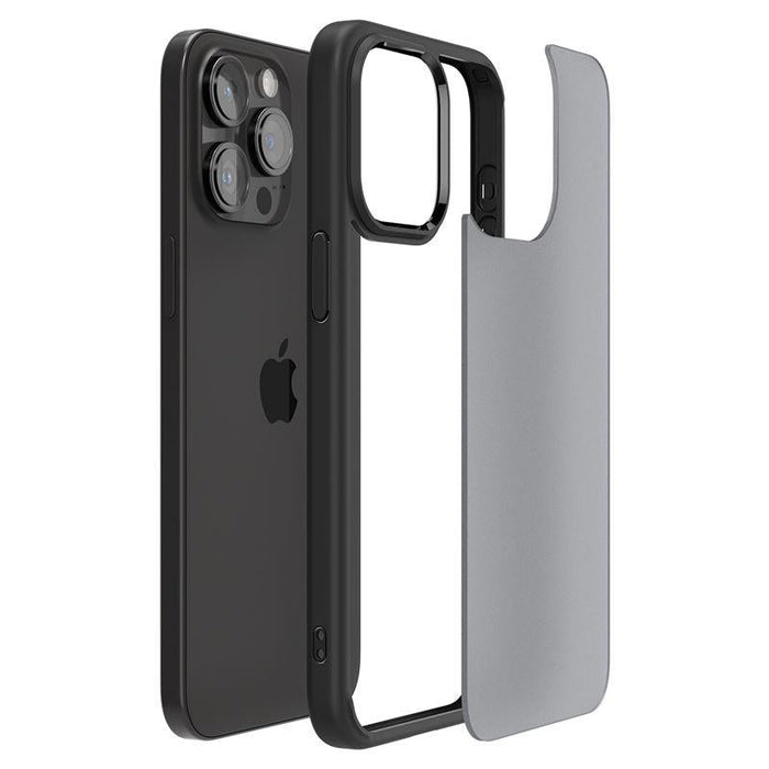 Spigen Ultra Hybrid iPhone 15 Pro Max Case - Clear Black - Cell phone cases and covers<<<HurtelXML