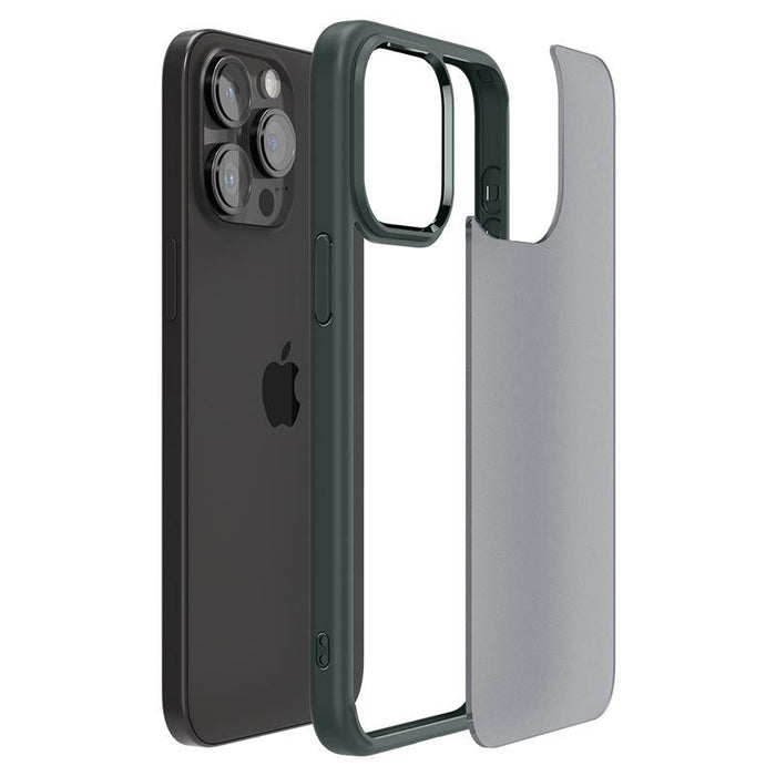 Spigen Ultra Hybrid iPhone 15 Pro Max Case - Dark Green - Cell phone cases and covers<<<HurtelXML