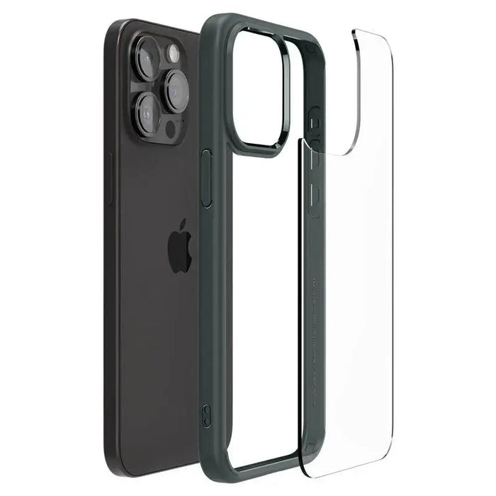 Spigen Ultra Hybrid iPhone 15 Pro Max Case - Dark Green - Cell phone cases and covers<<<HurtelXML