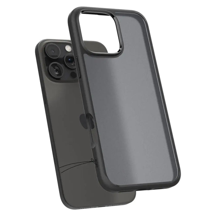 Spigen Ultra Hybrid iPhone 16 Pro Case - Black - Cell phone cases and covers<<<HurtelXML