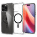 Spigen Ultra Hybrid Mag Carbon Fiber Case with MagSafe for iPhone 16 Pro - Dark Gray - Cell phone cases