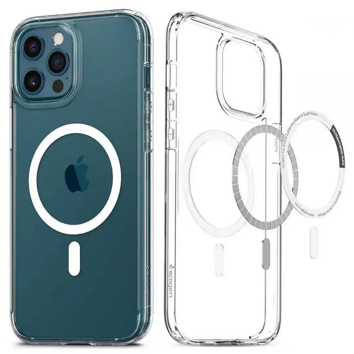 Spigen Ultra Hybrid Mag Case with MagSafe for iPhone 12 Pro Max - White - Cell phone cases and covers<<<HurtelXML