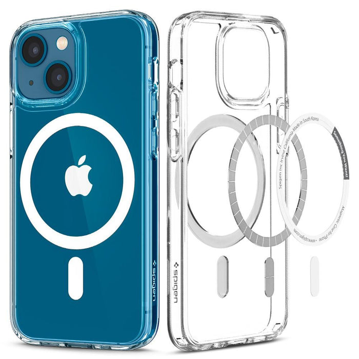 Spigen Ultra Hybrid Mag Case with MagSafe for iPhone 13 mini - White - Cell phone cases and covers<<<HurtelXML