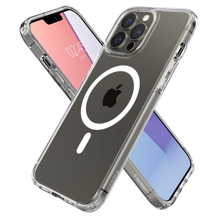 Spigen Ultra Hybrid Mag Case with MagSafe for iPhone 13 Pro Max - White - Cell phone cases and covers<<<HurtelXML