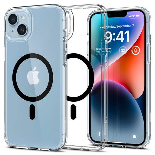 Spigen Ultra Hybrid Mag Case with MagSafe for iPhone 14 Plus - Clear Black - Cell phone cases and covers<<<HurtelXML
