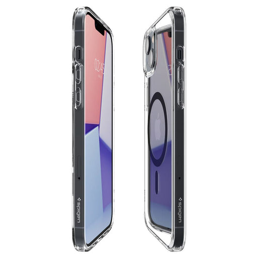 Spigen Ultra Hybrid Mag Case with MagSafe for iPhone 14 Plus - Clear Black - Cell phone cases and covers<<<HurtelXML