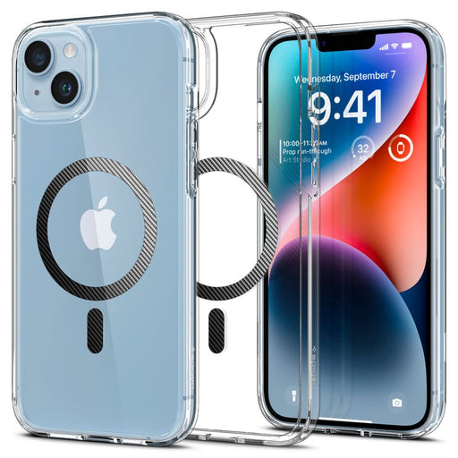 Spigen Ultra Hybrid Mag Case with MagSafe for iPhone 14 Plus - Clear Gray - Cell phone cases and covers<<<HurtelXML
