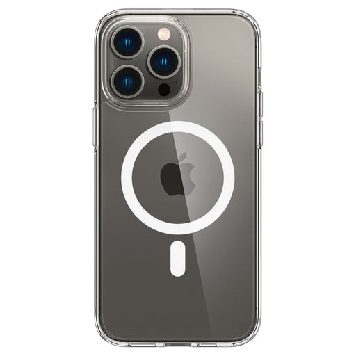 Spigen Ultra Hybrid Mag Case with MagSafe for iPhone 14 Pro - Clear/White - Cell phone cases and covers<<<HurtelXML