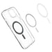 Spigen Ultra Hybrid Mag Case with MagSafe for iPhone 15 - Gray - Cell phone cases and covers<<<HurtelXML