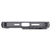 Spigen Ultra Hybrid Mag Case with MagSafe for iPhone 15 Pro - Dark Gray (Zero One Pattern) - Cell phone cases