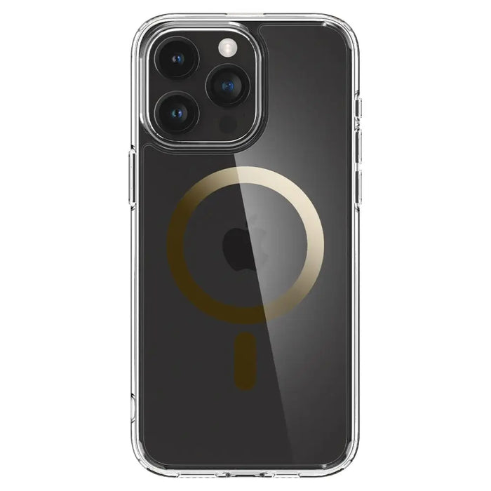 Spigen Ultra Hybrid Mag Case with MagSafe for iPhone 15 Pro - Gold - Cell phone cases and covers<<<HurtelXML