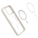 Spigen Ultra Hybrid Mag Case with MagSafe for iPhone 15 Pro - Matte Natural Titanium - Cell phone cases