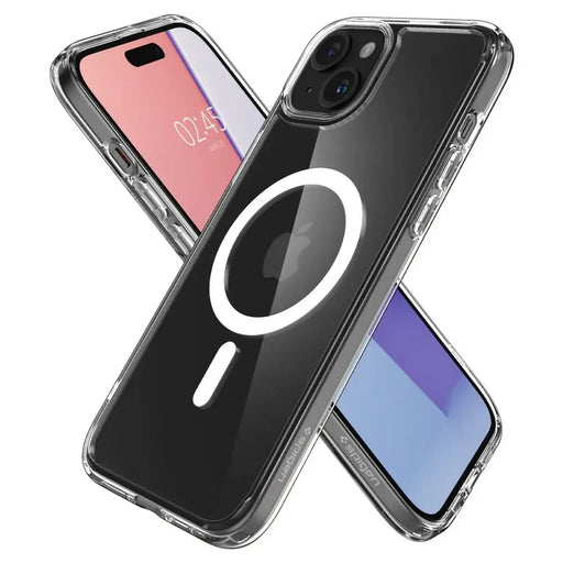 Spigen Ultra Hybrid Mag Case with MagSafe for iPhone 15 - White - Cell phone cases and covers<<<HurtelXML