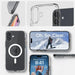 Spigen Ultra Hybrid Mag Case with MagSafe for iPhone 16 Plus - White - Cell phone cases and covers<<<HurtelXML