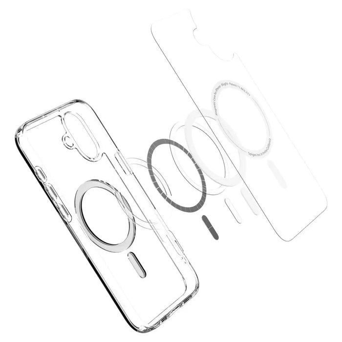Spigen Ultra Hybrid Mag Case with MagSafe for iPhone 16 Plus - White - Cell phone cases and covers<<<HurtelXML