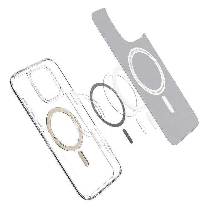 Spigen Ultra Hybrid Mag Case with MagSafe for iPhone 16 Pro Max - Gold - Cell phone cases and covers<<<HurtelXML