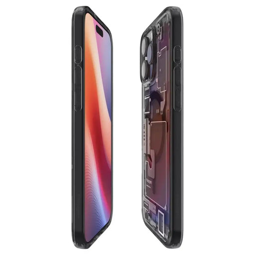 Spigen Ultra Hybrid Mag Case with MagSafe Zero One for iPhone 16 Pro Max - Dark Gray - Cell phone cases