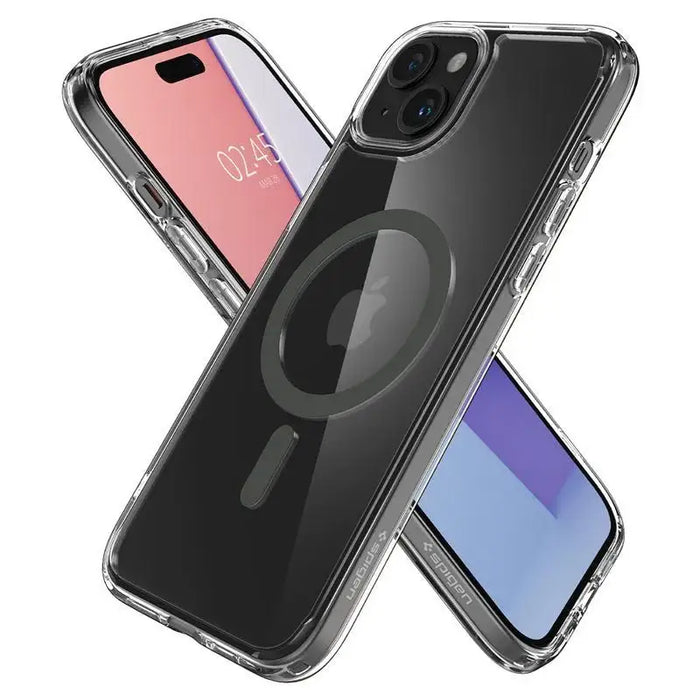 Spigen Ultra Hybrid MagSafe case for iPhone 15 Plus - graphite - Cell phone cases and covers<<<HurtelXML