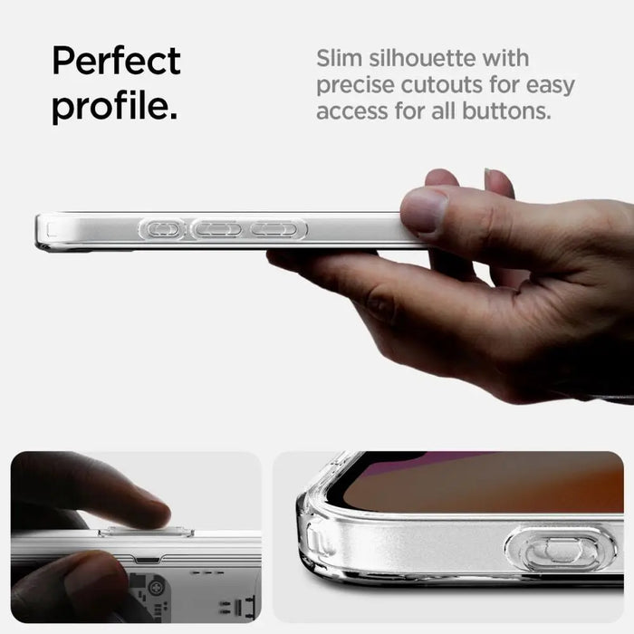 Spigen Ultra Hybrid MagSafe Case for iPhone 16e Neo One - Clear - Cell phone cases and covers<<<HurtelXML