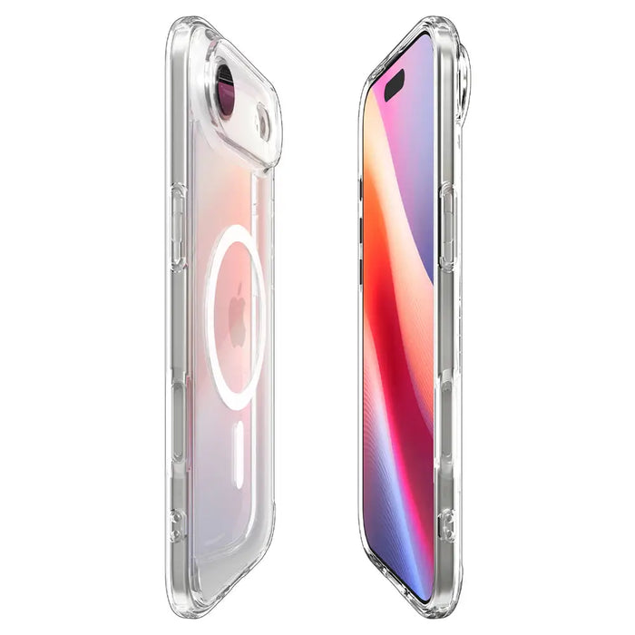 Spigen Ultra Hybrid MagSafe Case for iPhone 17 Air - Clear and White - Cell phone cases and covers<<<HurtelXML