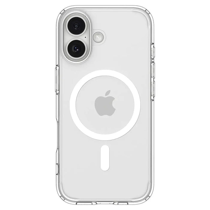 Spigen Ultra Hybrid MagSafe Case for iPhone 17 - Clear and White - Cell phone cases and covers<<<HurtelXML