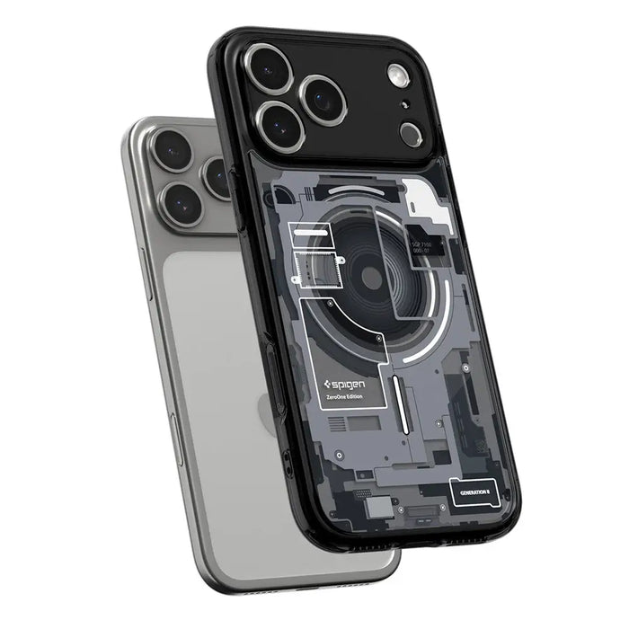 Spigen Ultra Hybrid MagSafe Case for iPhone 17 Pro Max Neo One - Black - Cell phone cases and covers<<<HurtelXML